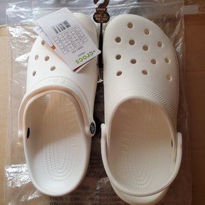 Crocs Classic Clog - Women's 9 - White NWT